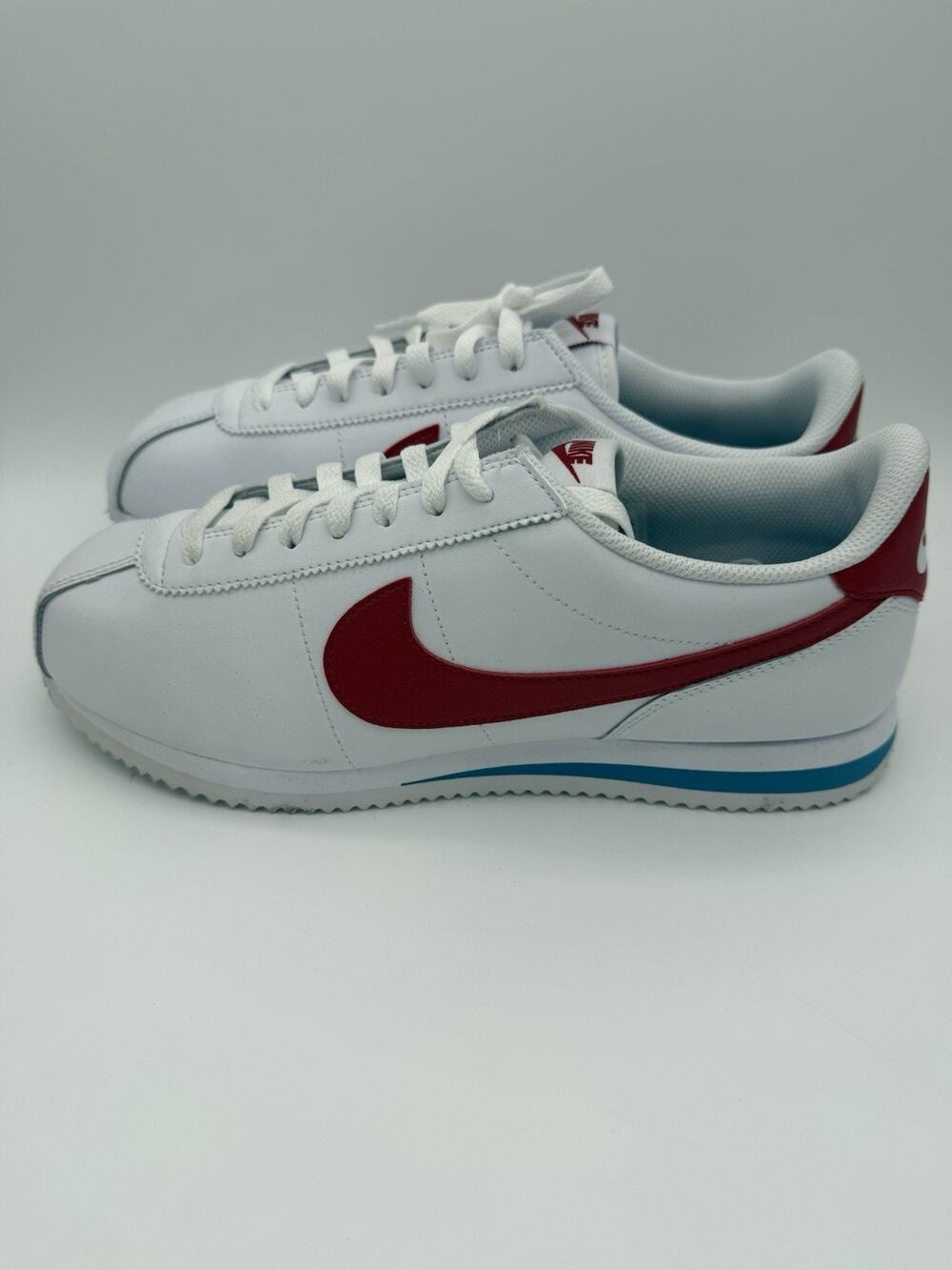 Nike Cortez Forrest Gump 2024 White Varsity Red Blue DM4044-108 Men's Size 9.5
